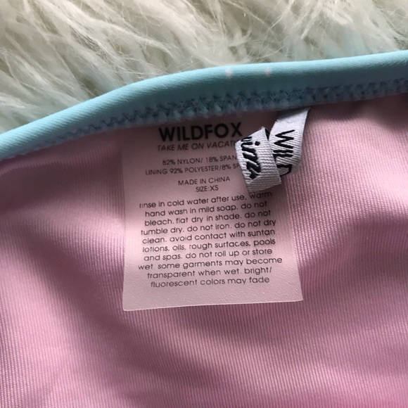 Wildfox NWOT star printed bikini bottoms XS - Picture 4 of 7
